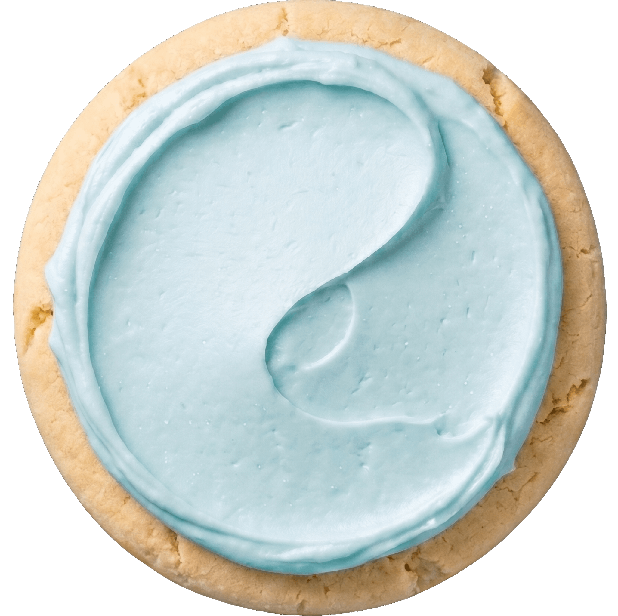 Blue Bubblegum Sugar Cookie