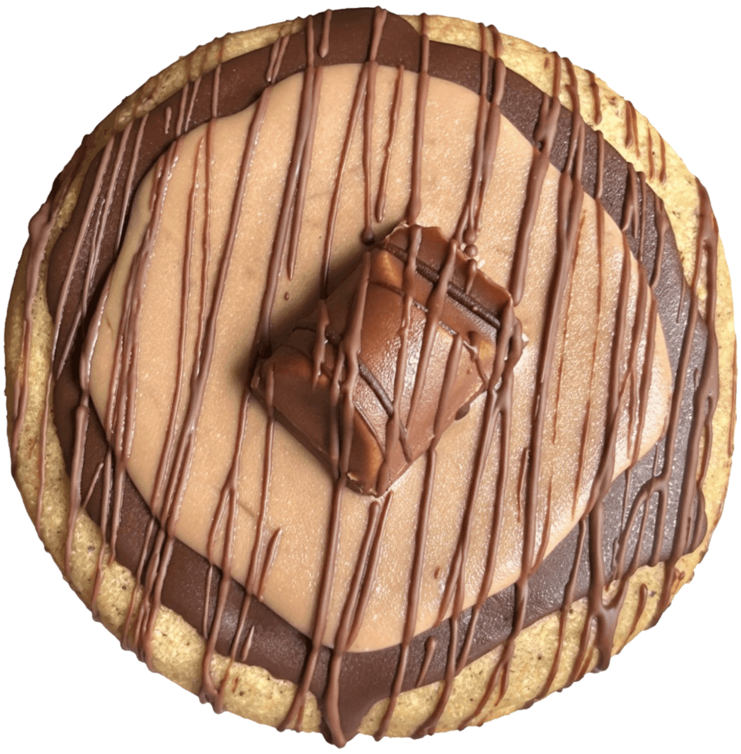 Hazelnut Crème Stuffed Cookie ft. Kinder Bueno®