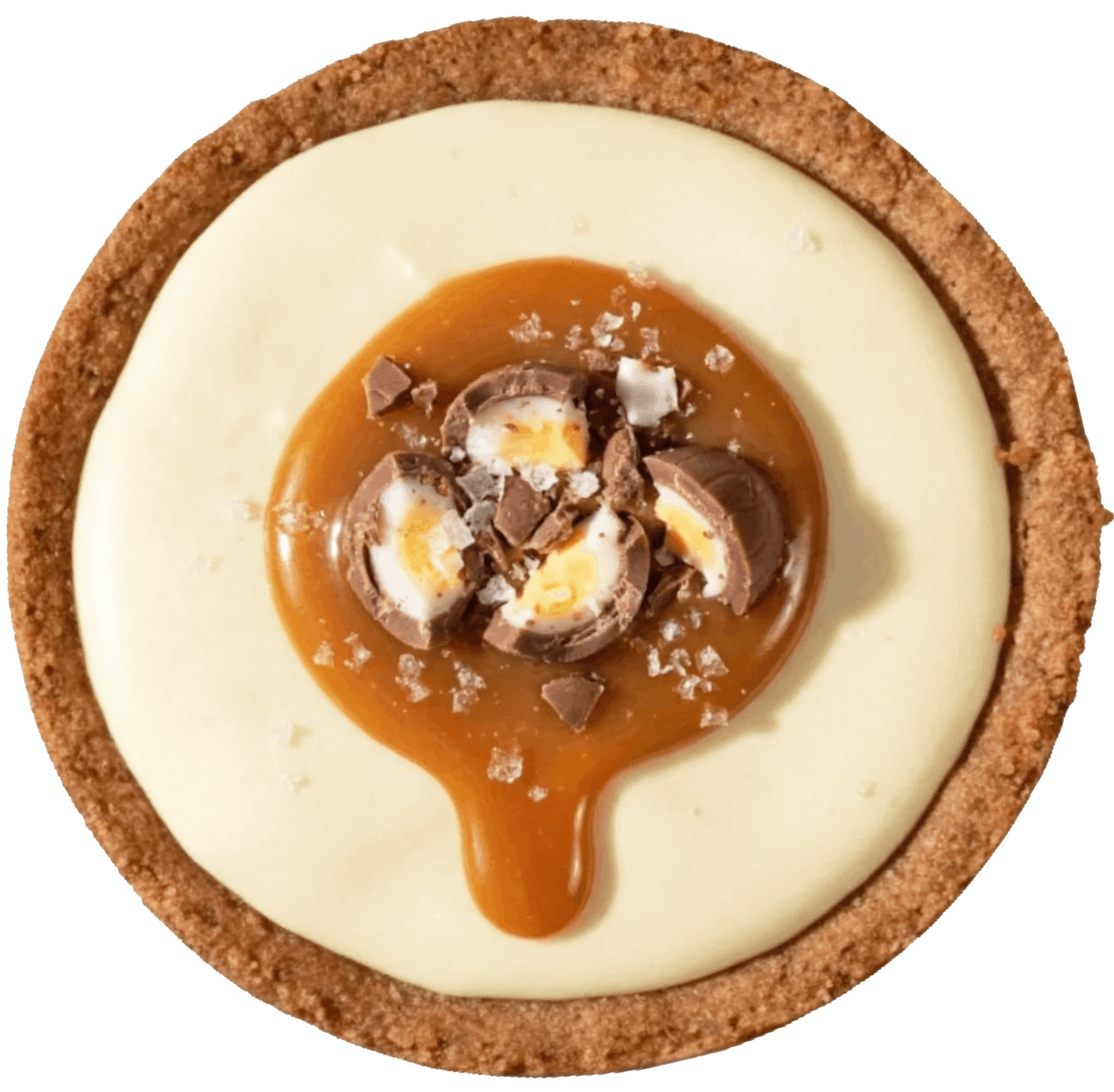 Salted Caramel Cheesecake Cookie ft. Cadbury Creme Egg®